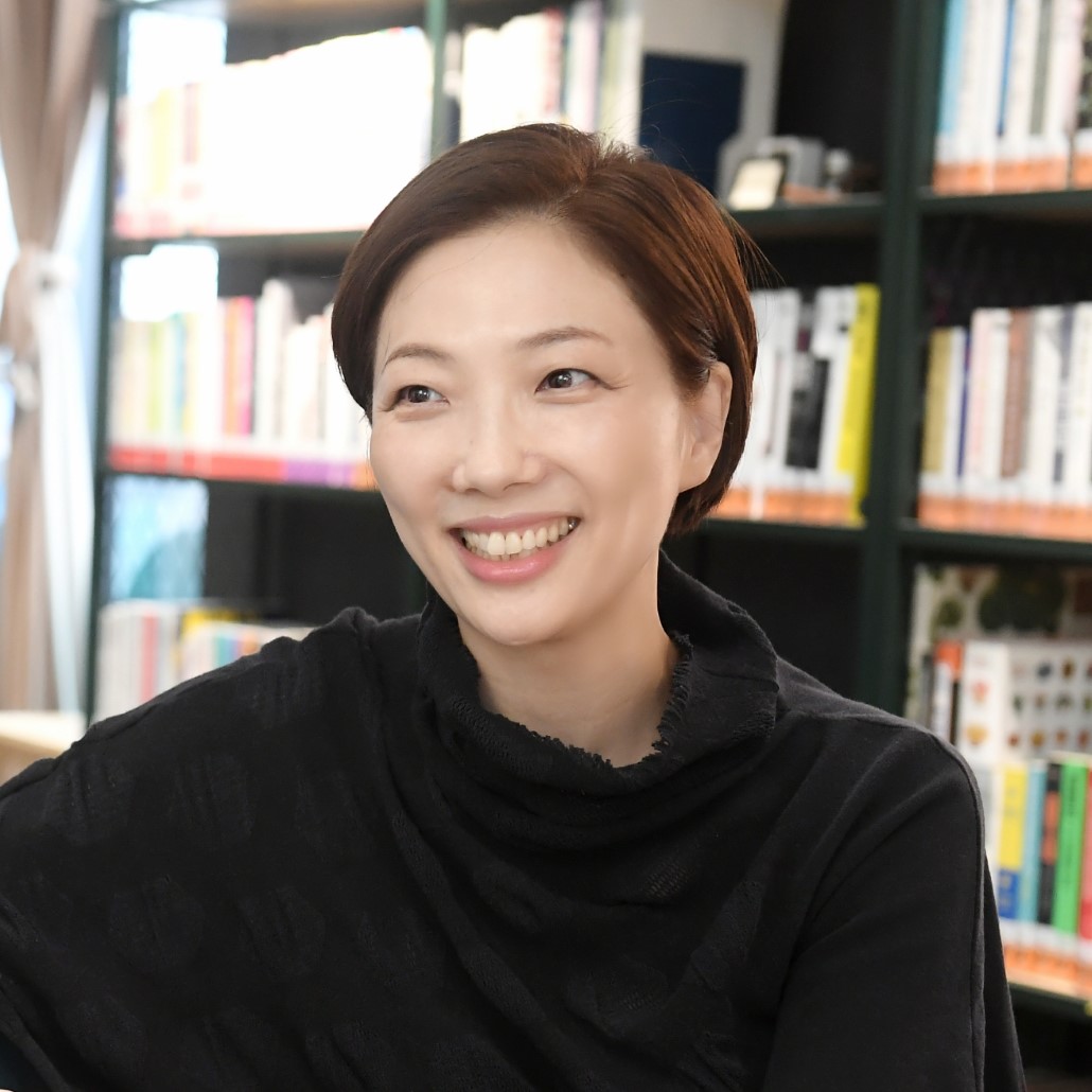 인터뷰 사진, 김윤진 선생님