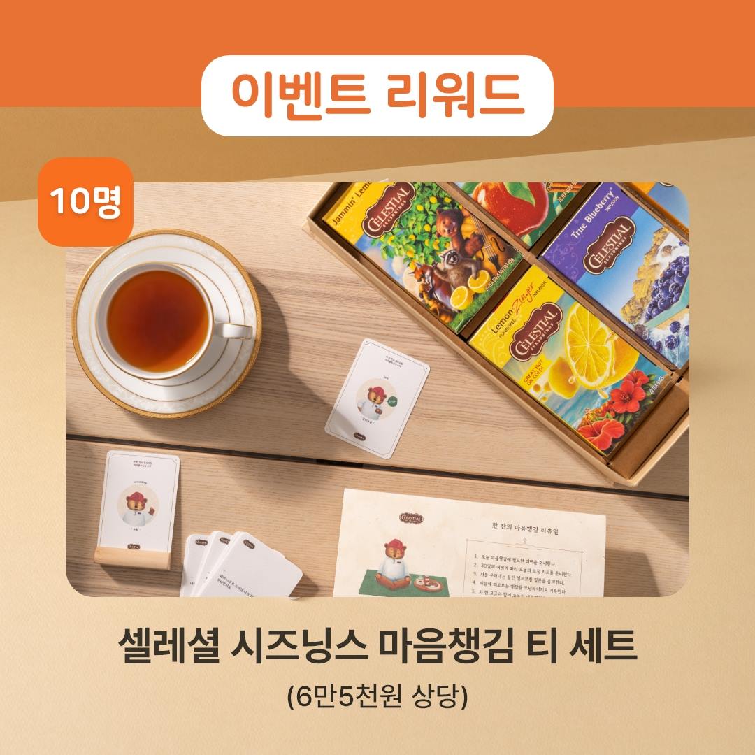 마음챙김 티 세트