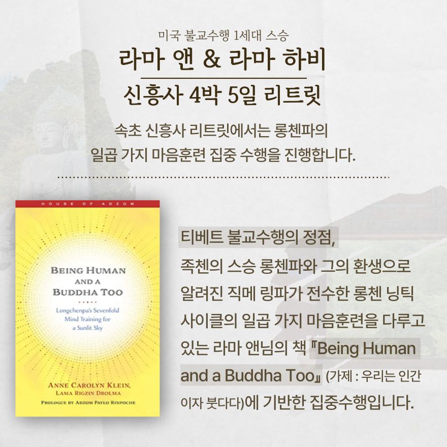 신흥사 리트릿 소개글