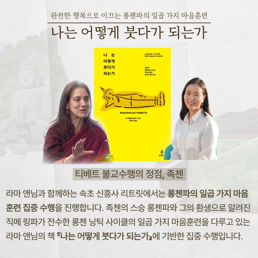 라마 앤님의 족첸 수행 도서